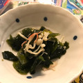 クック87XSXI☆'s cooksnap of when they made ワカメとエノキの酢の物.