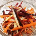 ゆうき８１'s cooksnap of when they made カラフルにんじんのキャロットラペ.