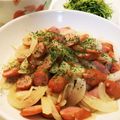 クックE662AA☆'s cooksnap of when they made 超簡単☆ウインナー玉ねぎ炒め.