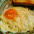 ☆熊八☆'s cooksnap of when they made 息子の好きな☆カリッととろける目玉焼き.