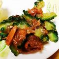 omiso's cooksnap of when they made 苦くない❗ゴーヤの梅干し和え.