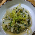 凪なぎ's cooksnap of when they made キャベツと青シソの簡単ゴマあえ.