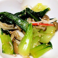 スイちゃんloVE☆'s cooksnap of when they made 小松菜とカニカマの和え物.