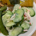 ポメちょん's cooksnap of when they made 簡単きゅうりとカニカママヨネーズ和え☆.