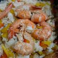 すー★ฅ•ω•ฅ's cooksnap of when they made 炊飯器でパエリア 意外に簡単.