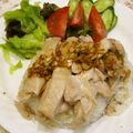 youtapapa's cooksnap of when they made 炊飯器で簡単✤カオマンガイ.