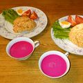 White☆Lily's cooksnap of when they made リトアニア風♪ ピンク色のビーツのスープ.