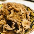 ベジベジーナ's cooksnap of when they made 簡単♡牛肉と大根おろしのバター醤油.