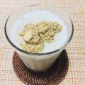 あめにゃん's cooksnap of when they made 甘熟王で！黒ごまきなこバナナジュース.