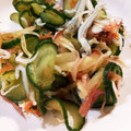 いくちん1212's cooksnap of when they made しらすの胡瓜と茗荷の梅おかか.