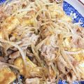 おミソミソ's cooksnap of when they made 豚バラ肉と木綿豆腐ともやしの辛味炒め.