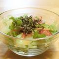 ももいろさくら's cooksnap of when they made 海藻こんにゃくと塩昆布のサラダ.