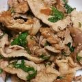 梅水玉's cooksnap of when they made 【低糖質】豚肉の梅肉炒め.