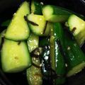 にゃーちゃん☆22's cooksnap of when they made ジップロックで簡単なきゅうりの和え物.