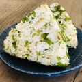 ばぢこ's cooksnap of when they made 茗荷としそのオイルおにぎり.