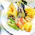 めみたん☆'s cooksnap of when they made ししとうと茄子の天ぷら.
