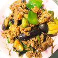 yukipanmen's cooksnap of when they made 牛なすピーマンのピリ辛味噌炒め.