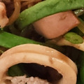 あかぷり's cooksnap of when they made いんげんとイカのしょうが焼き.