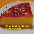 ゆきんこシャ−リ−'s cooksnap of when they made スライスチーズ&HMで炊飯器チーズケーキ.