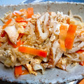 ☆クッキングパンダ☆'s cooksnap of when they made 簡単☆５分で完成☆竹輪とキャベツの卵とじ.