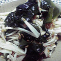 ウイス's cooksnap of when they made ✿オクラとえのきのごま酢であえ物✿.