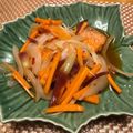 aya_sas's cooksnap of when they made 南蛮漬け風！鮭のスイートチリソースがけ.