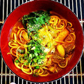 Mizzelle's cooksnap of when they made 本格！おうどん屋さんのカレー煮込みうどん.