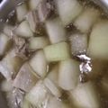 マリアマリママ's cooksnap of when they made 冬瓜と豚スペアリブのスープ（冬瓜排骨湯）.