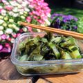 ladyoscar's cooksnap of when they made 簡単一品♡キュウリとワカメの酢の物.