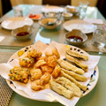 Bluebird1's cooksnap of when they made ☆えびと枝豆のかきあげ☆.