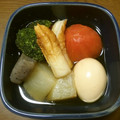 Clover☆ｶﾌｪ's cooksnap of when they made トマトとさつま揚げの冷たいおでん.