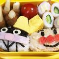 ちこっちママ's cooksnap of when they made キャラ弁♪アンパンマン＆バイキンマン.