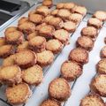 まきべる's cooksnap of when they made ザクザク食感☆ココナツディアマンクッキー.