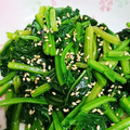 とかげのおかあさん's cooksnap of when they made 超簡単★ほうれん草のおひたし.