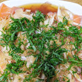 まあちゃんとペロ's cooksnap of when they made 和風なサーモンのマリネ♪柚子胡椒風味.