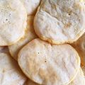 こーちゃん☆ミ's cooksnap of when they made 離乳食☆卵なし！きな粉パンケーキ♪.