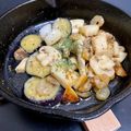 チーの's cooksnap of when they made ぷりぷりエビとマッシュルームのアヒージョ.