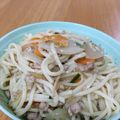 りひーのちゃん's cooksnap of when they made TOP10入り 冷や麦 チャンプルー.