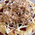 しんやママ♪'s cooksnap of when they made 余ったごはんで納豆お好み焼き☆.