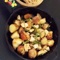 ※Kei's cooksnap of when they made 簡単！砂肝とじゃが芋アスパラのアヒージョ.