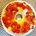 きみだんごママ's cooksnap of when they made さくらんぼゼリーのレアチーズケーキ.