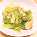 ステルトミチル's cooksnap of when they made たまごとレタスの炒め物.