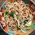 あんママハッピー's cooksnap of when they made なまり節のさっぱりウメ～蕎麦サラダ.