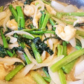 いつきちママ's cooksnap of when they made ご飯が進む！つるむらさきと油揚げの炒め煮.