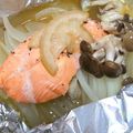 ☆ayumin's cooksnap of when they made 鮭ホイル蒸し.