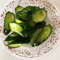 kiki☆cafe's cooksnap of when they made きゅうりのからし漬け☆私のベスト配合.