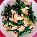 ももんちゃん✩'s cooksnap of when they made ニラと卵の炒めもの　とじないタイプ.