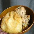 よぉぎゅると's cooksnap of when they made 温泉旅館の女将に教わった☆長芋巾着.
