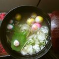 花時計咲いた's cooksnap of when they made 三つ葉と茗荷のお味噌汁.