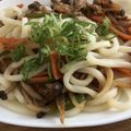 ♡まゆみゆ♡'s cooksnap of when they made 1人前〜OK！簡単時短すき焼きうどん♪.